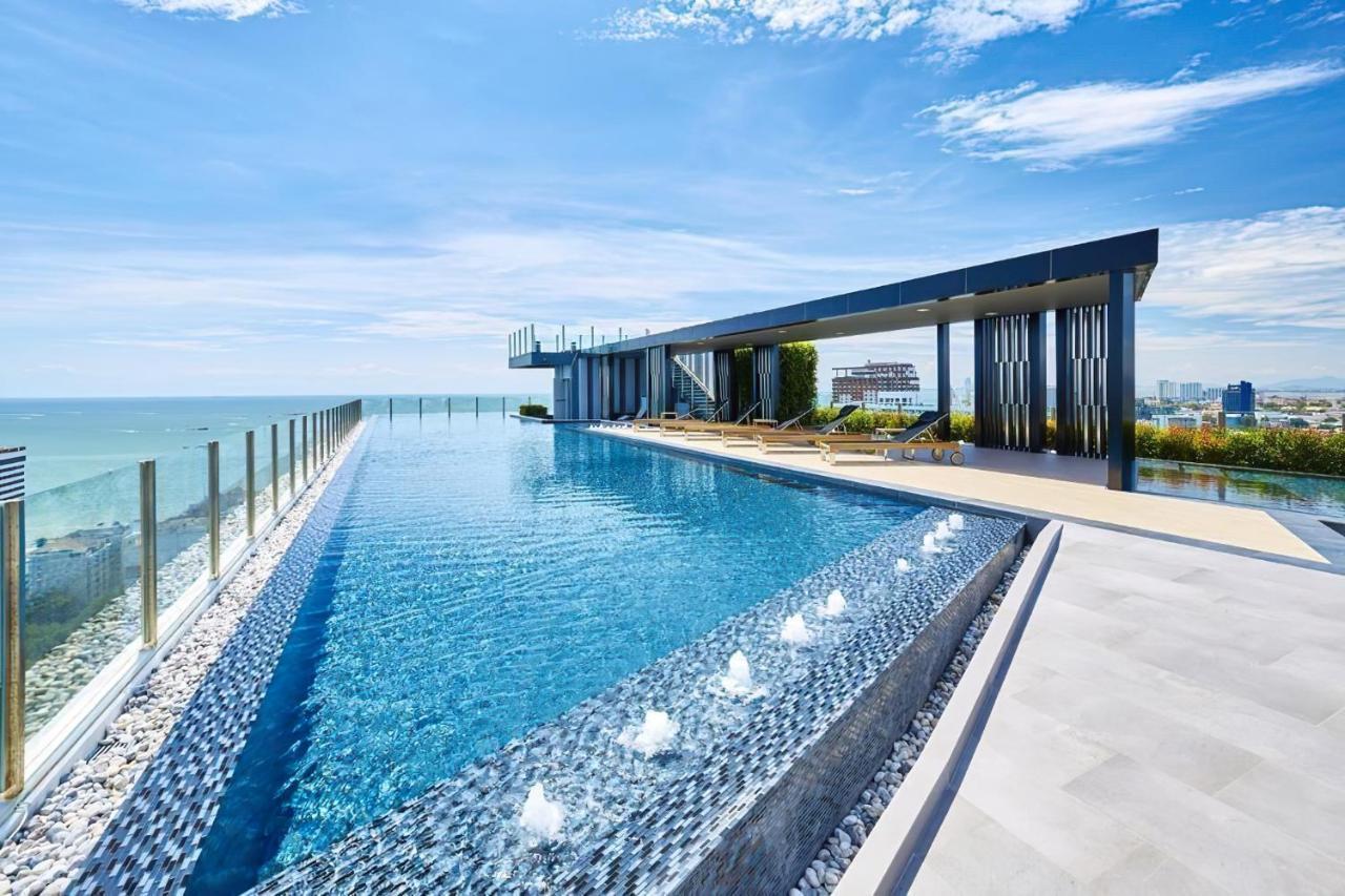 Great Location With Infinity Pool -Central Pattaya Exterior photo