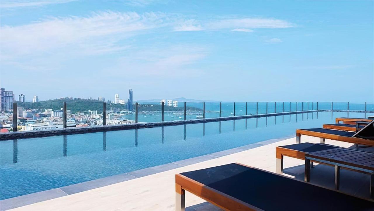 Great Location With Infinity Pool -Central Pattaya Exterior photo