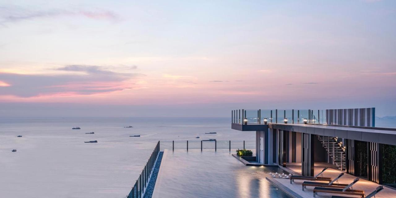 Great Location With Infinity Pool -Central Pattaya Exterior photo